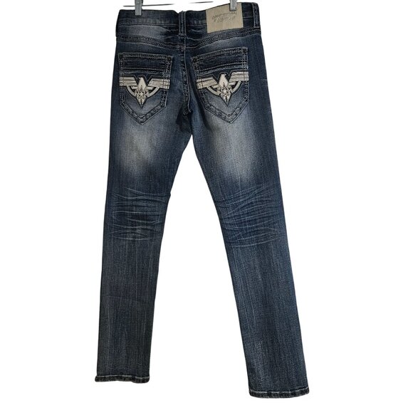 American Fighter Legend Void Bonneville Jean Men 27 Slim Vintage Americana - Picture 3 of 16
